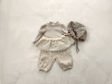 ［valubebe］Nano layered apron skirt (baby & kids)