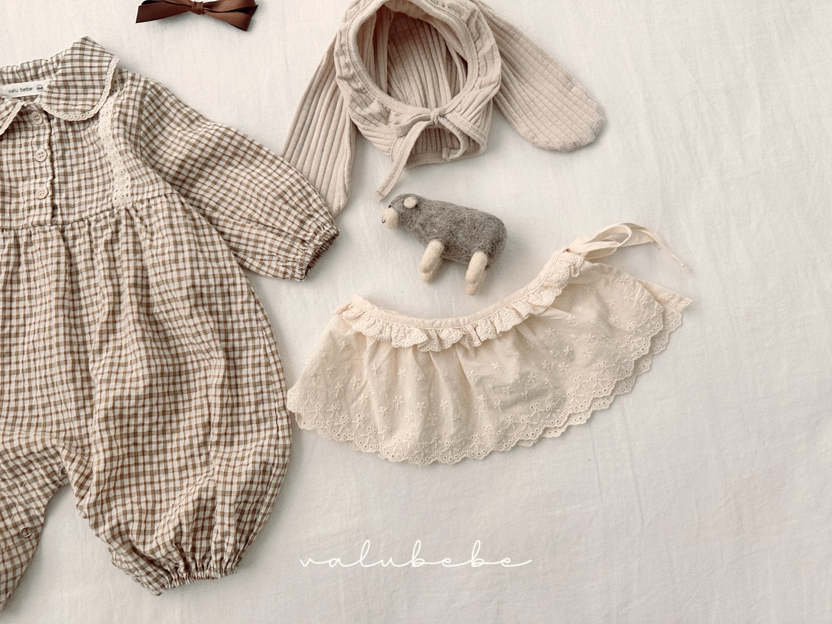 ［valubebe］Nano layered apron skirt (baby & kids)