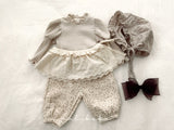 ［valubebe］Nano layered apron skirt (baby & kids)