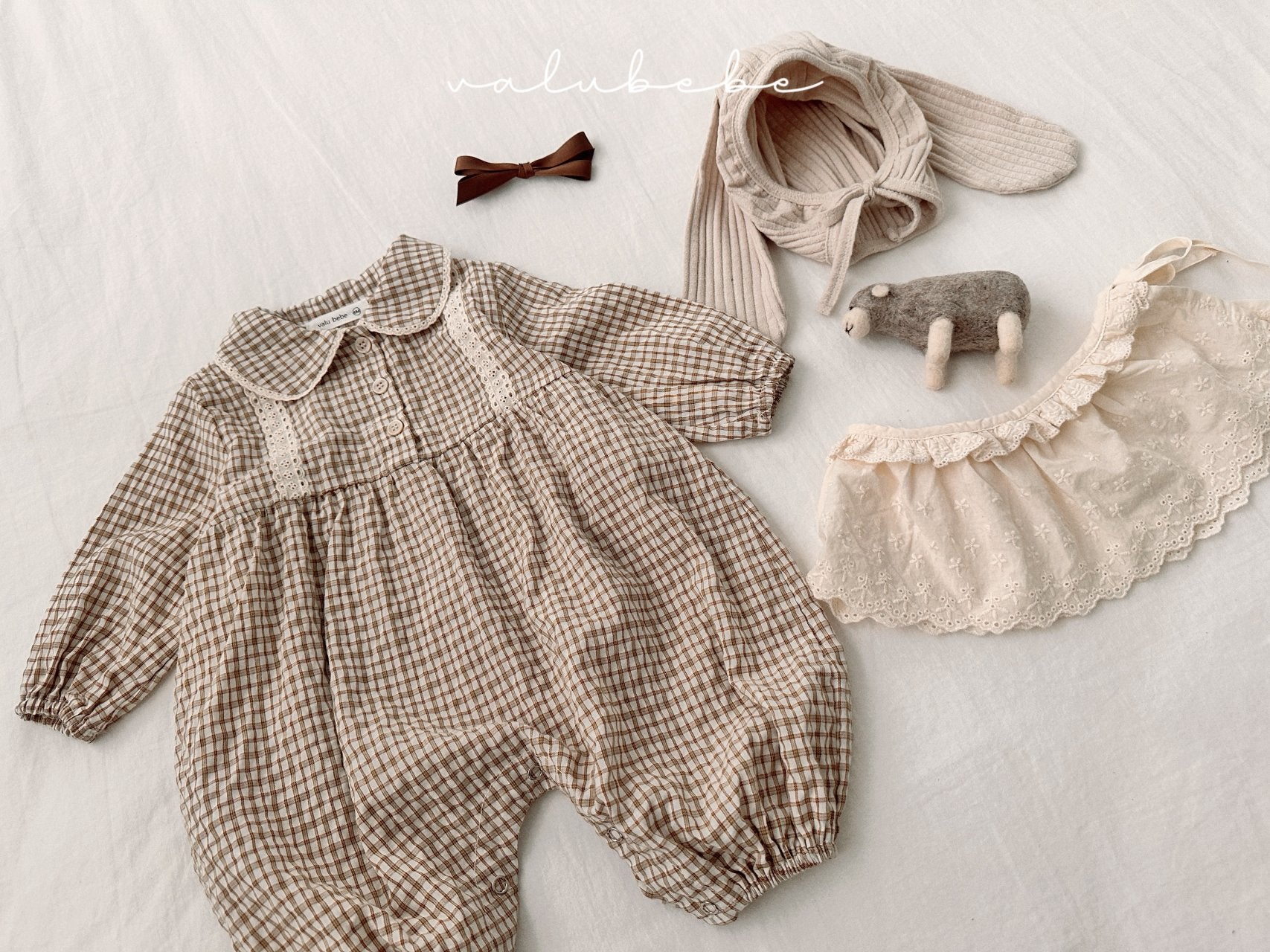 ［valubebe］Nano layered apron skirt (baby & kids)