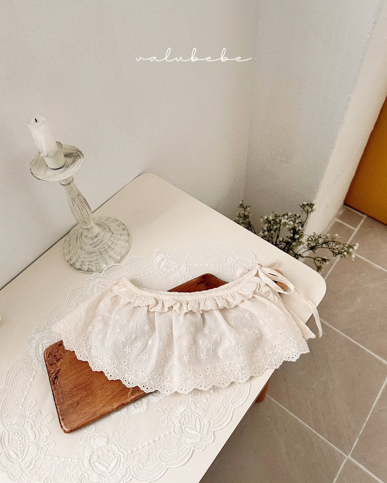 ［valubebe］Nano layered apron skirt (baby & kids)