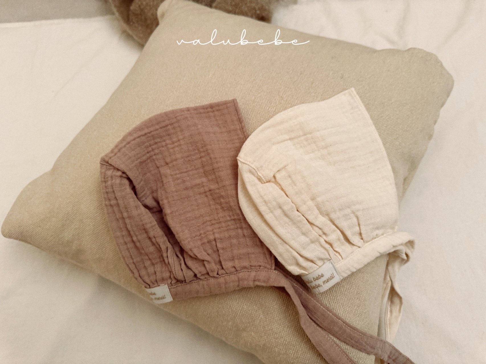 ［valubebe］Natural bonnet (baby)