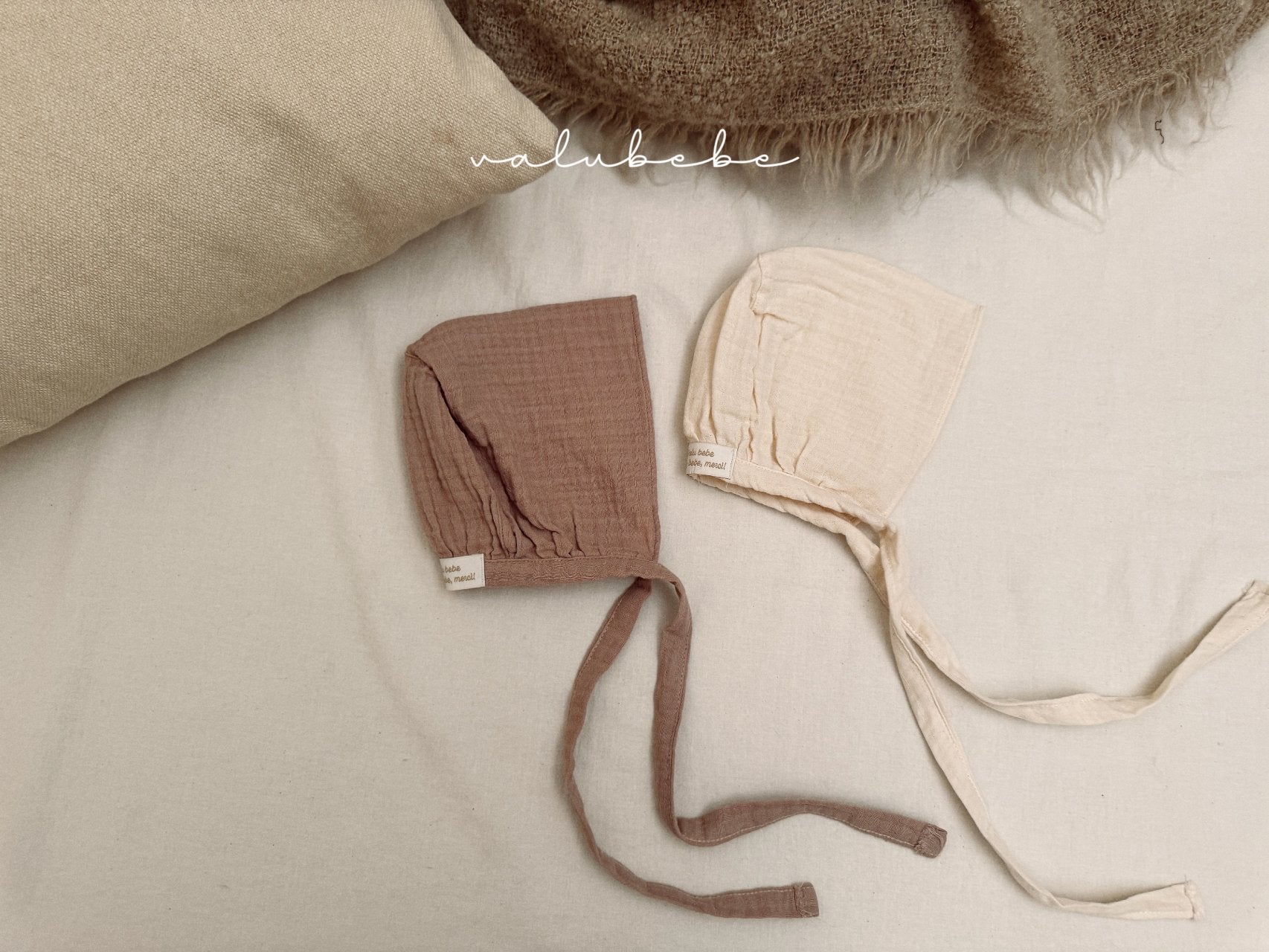 ［valubebe］Natural bonnet (baby)