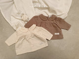 ［valubebe］Natural collar blouse (baby & kids)