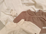 ［valubebe］Natural collar blouse (baby & kids)