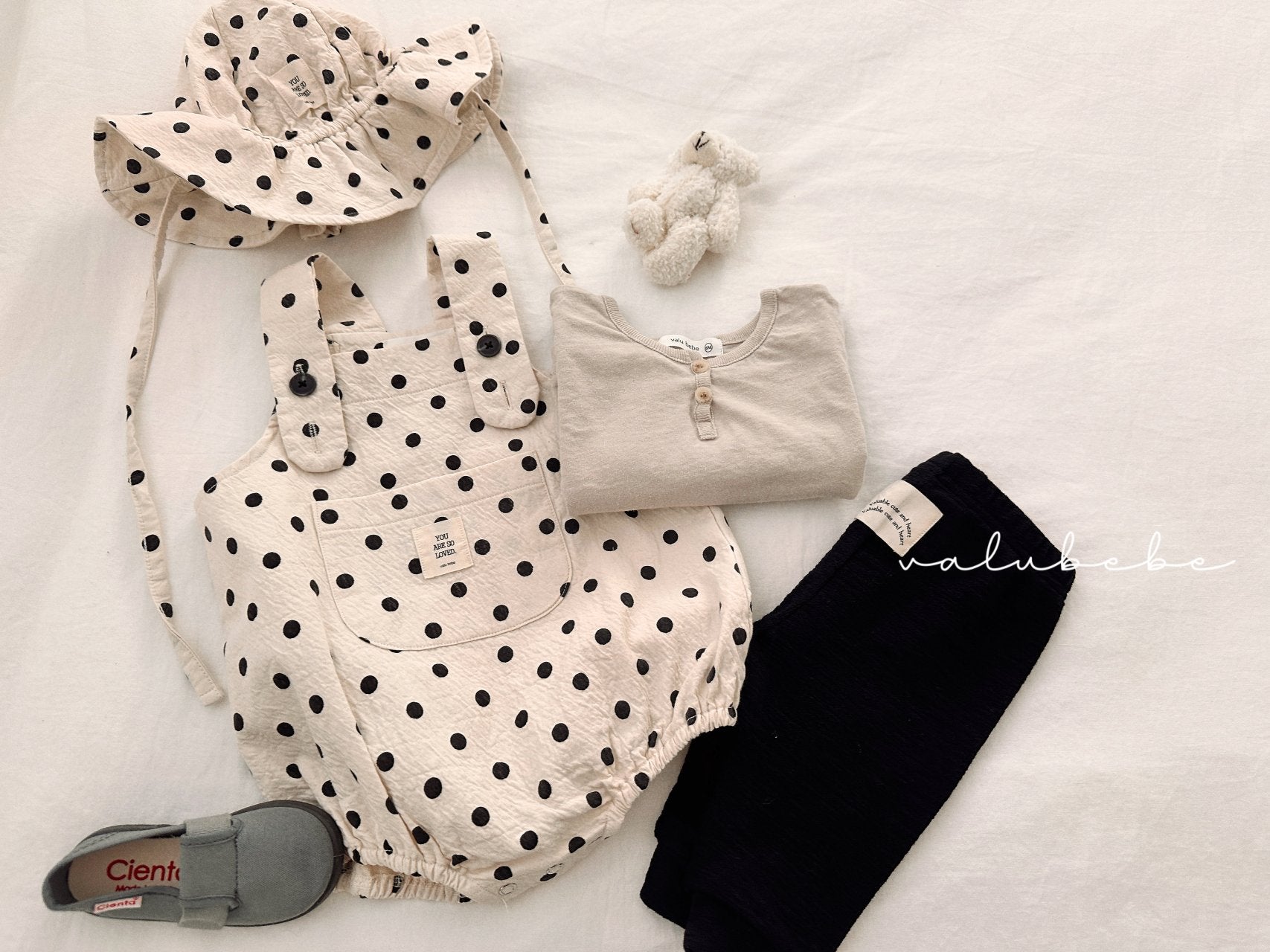 ［valubebe］Day 2button tee (baby &kids)