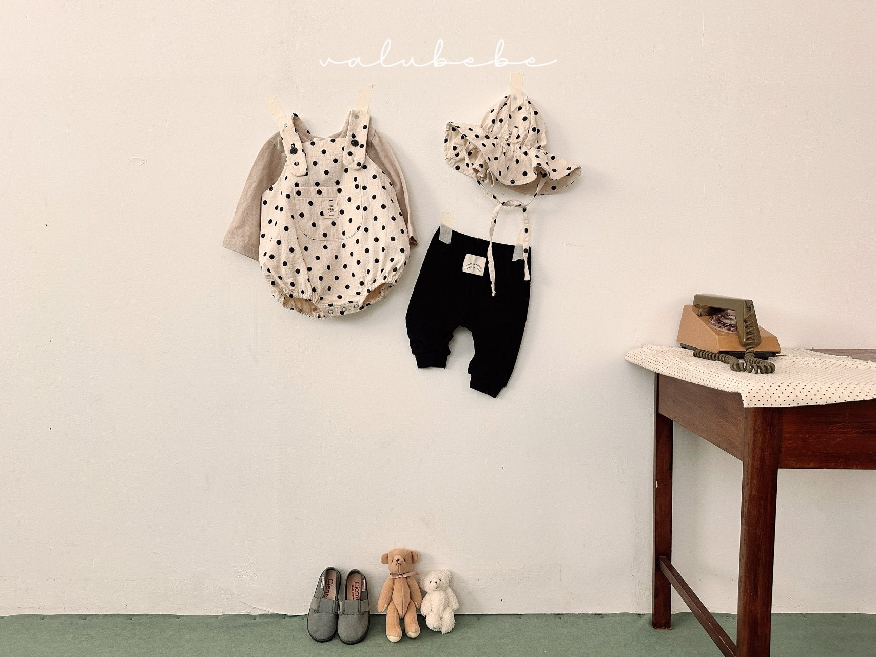 ［valubebe］Day 2button tee (baby &kids)