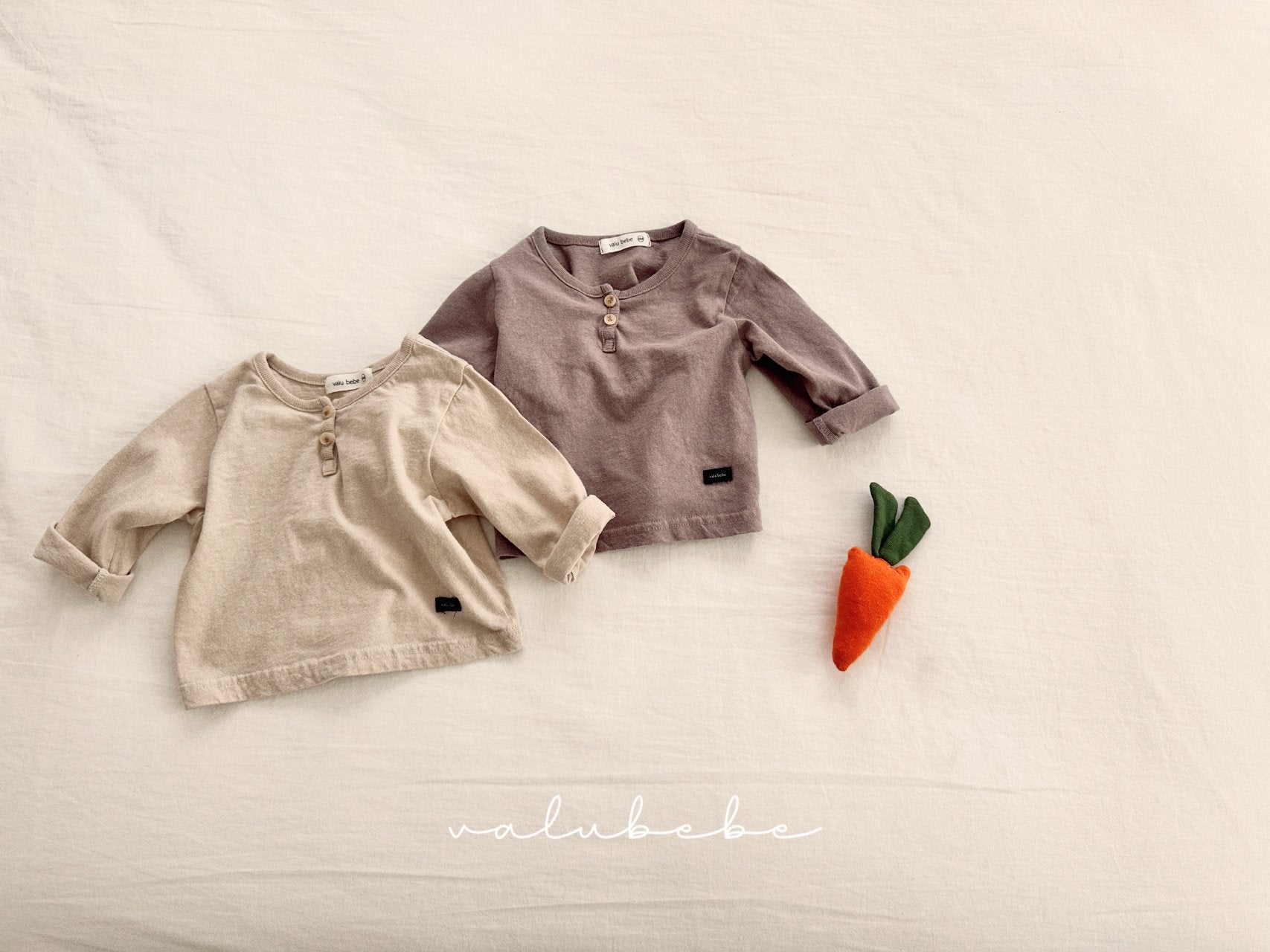 ［valubebe］Day 2button tee (baby &kids)