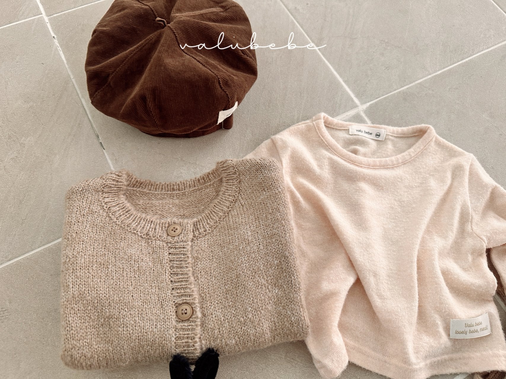 ［valubebe］Dore knit tee (baby & kids)