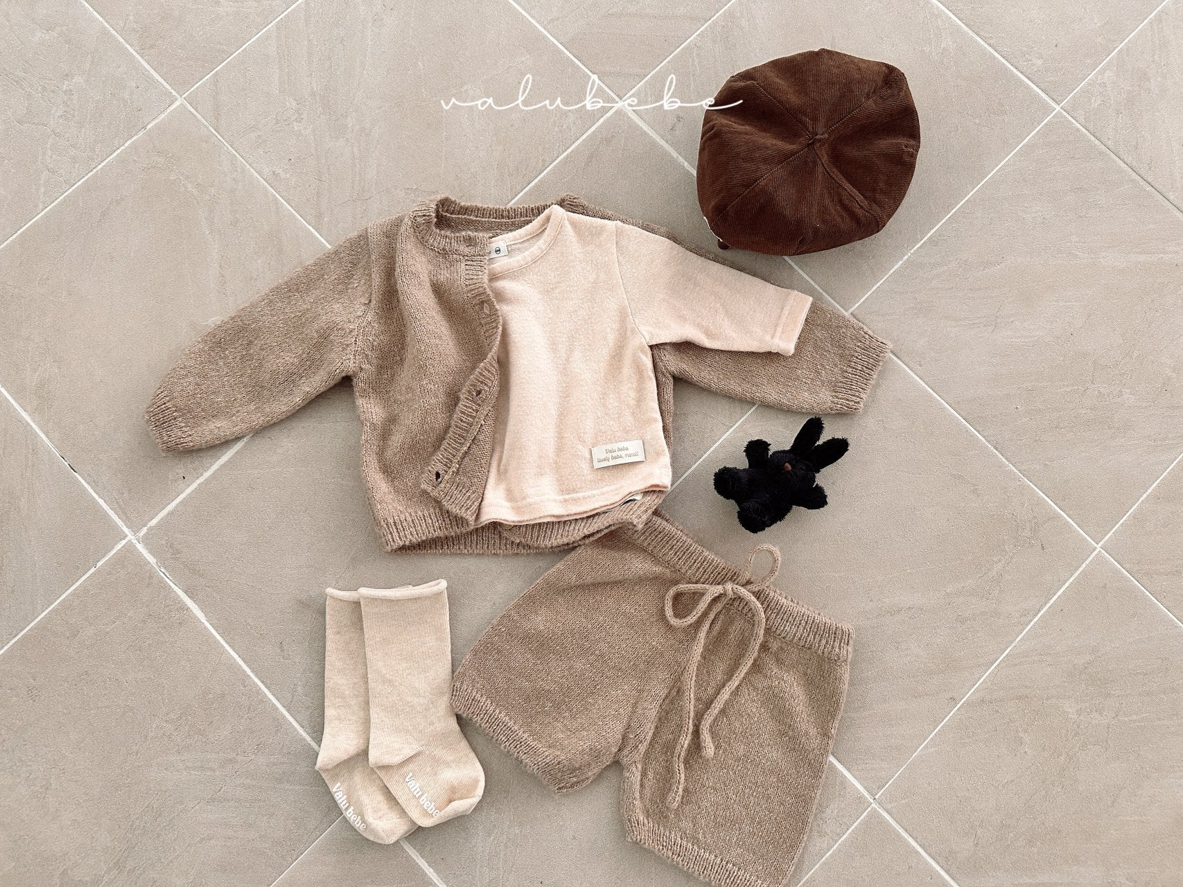 ［valubebe］Dore knit tee (baby & kids)