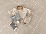 ［valubebe］Round collar tee (baby & kids)