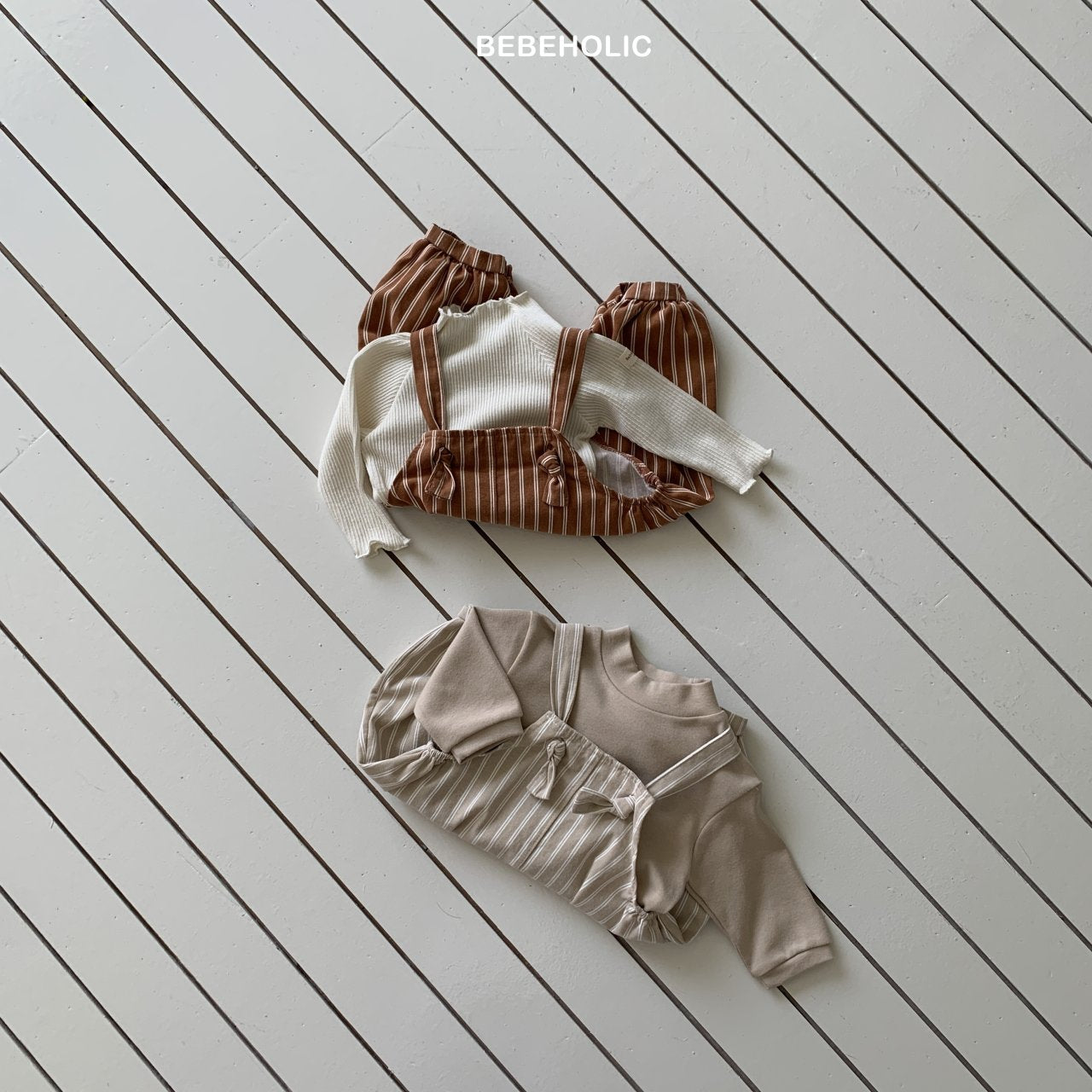 ［bebe holic］Cooper stripe suit