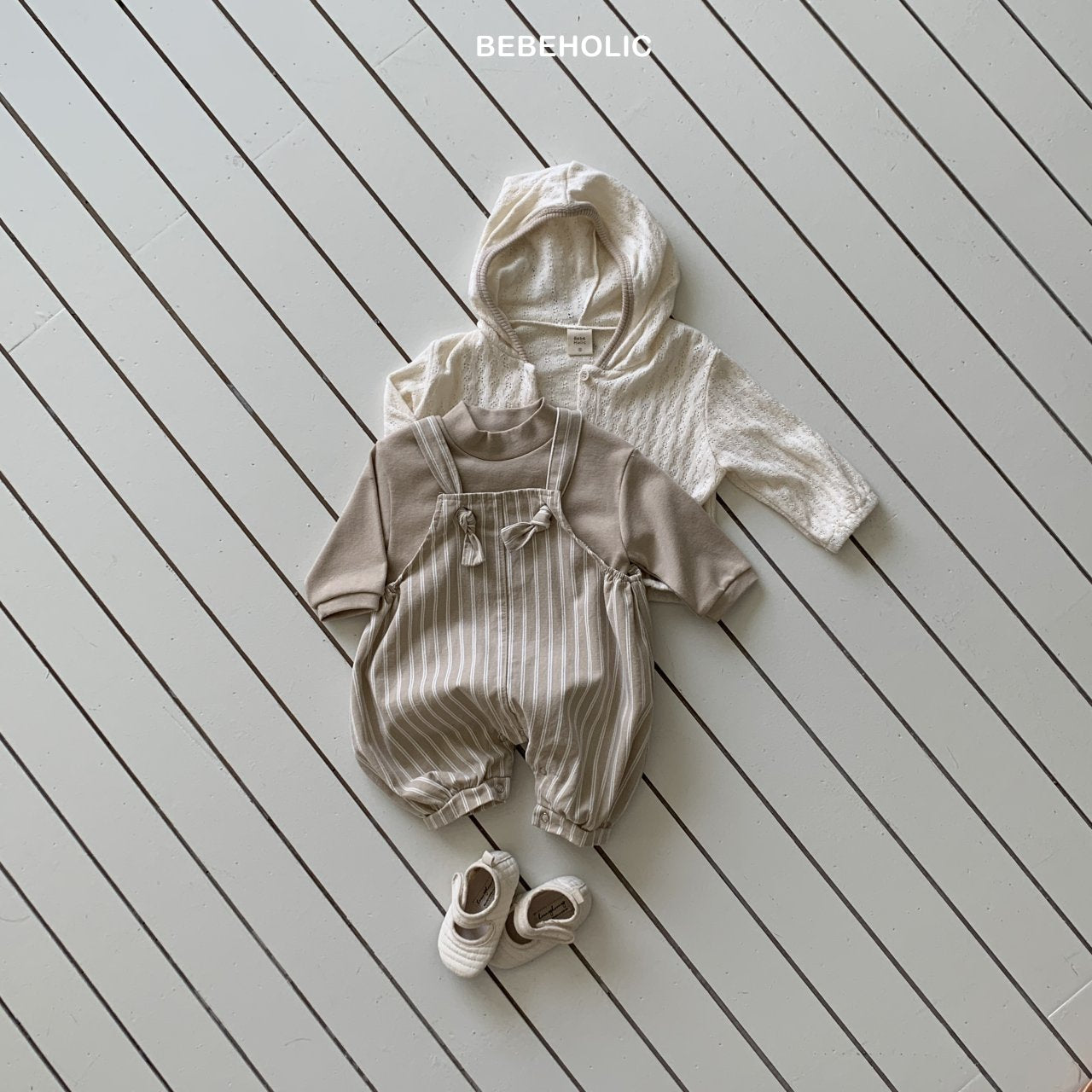 ［bebe holic］Cooper stripe suit