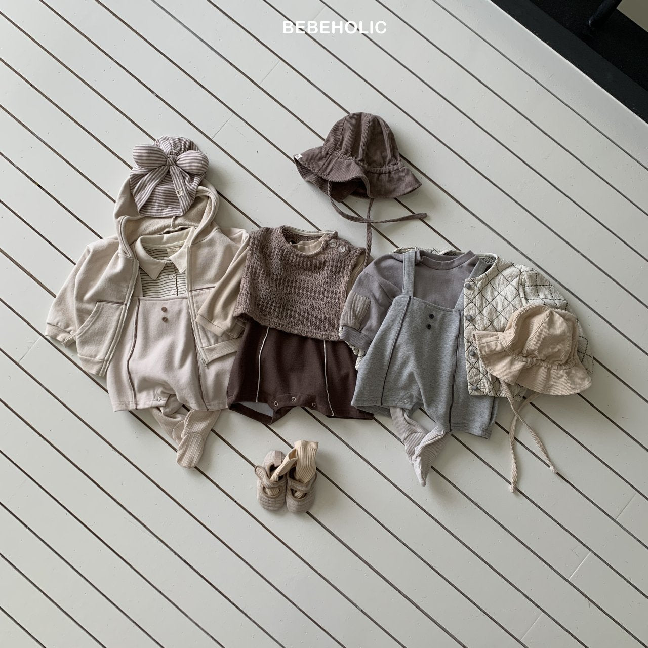 ［bebe holic］Kaeil suspender pants