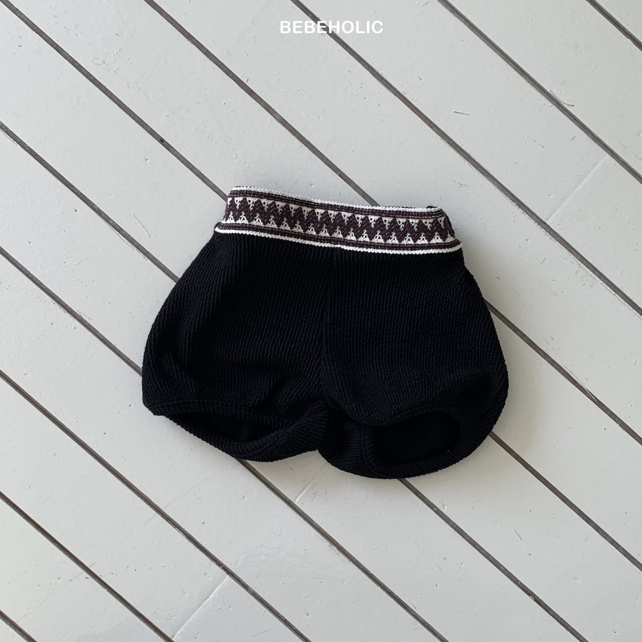 ［bebe holic］Zigzag stitch pants