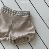 ［bebe holic］Zigzag stitch pants