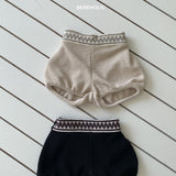 ［bebe holic］Zigzag stitch pants