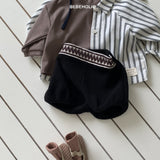 ［bebe holic］Zigzag stitch pants