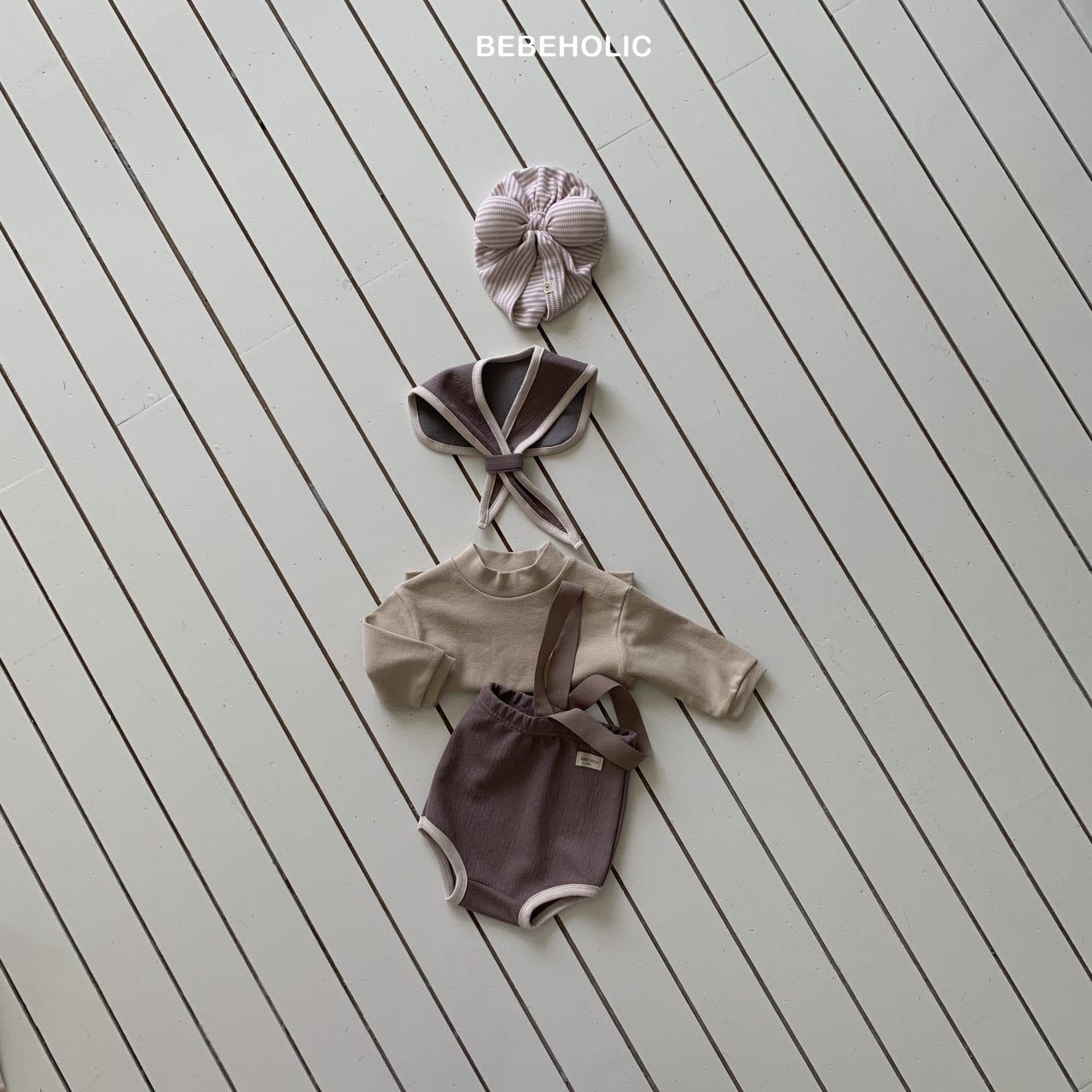 ［bebe holic］Honey scarf set