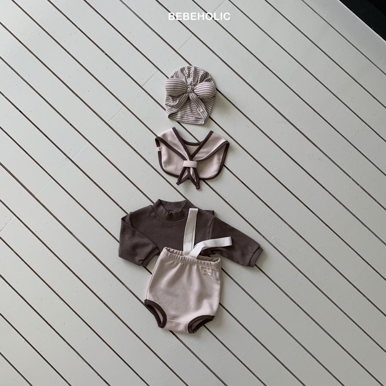 ［bebe holic］Honey scarf set
