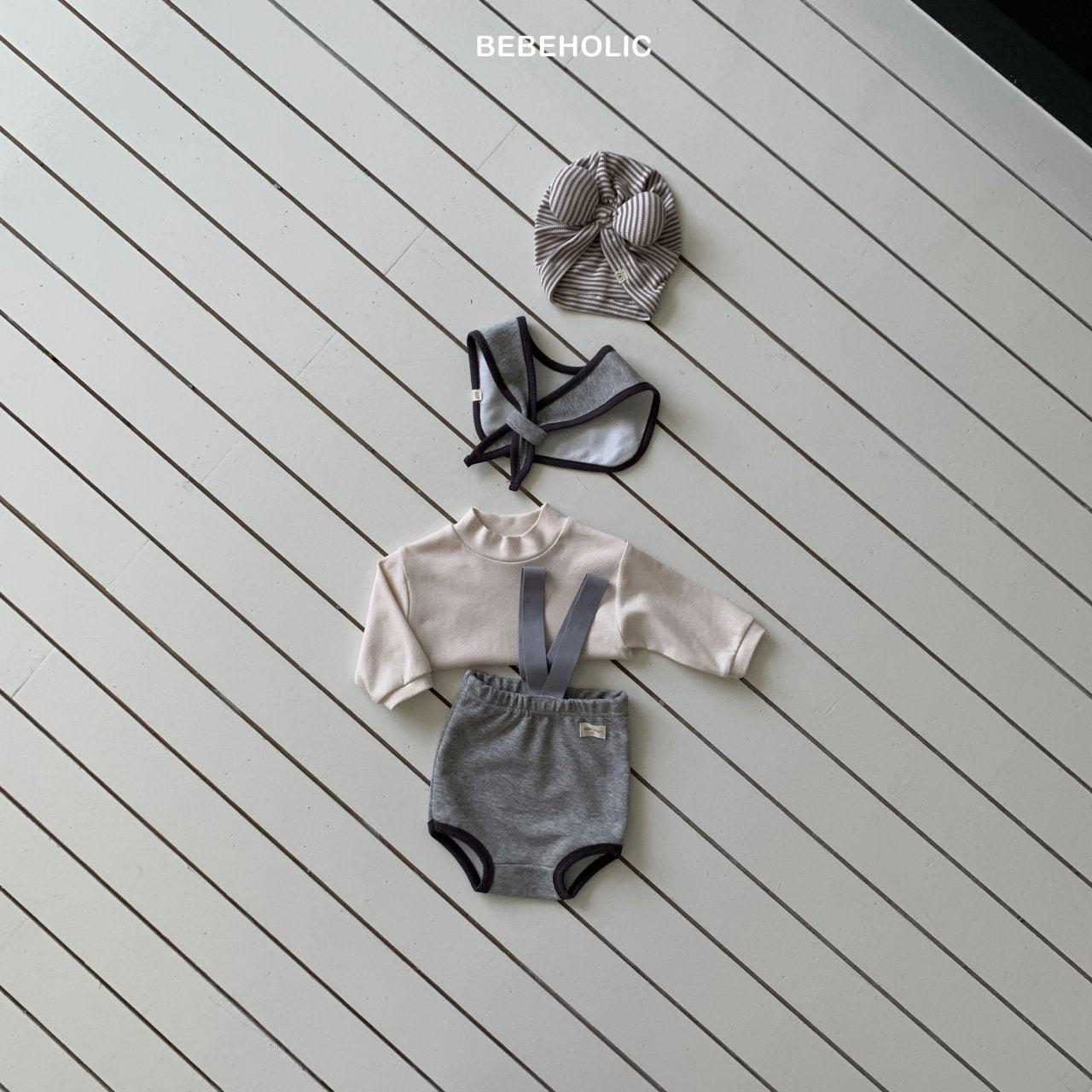 ［bebe holic］Honey scarf set