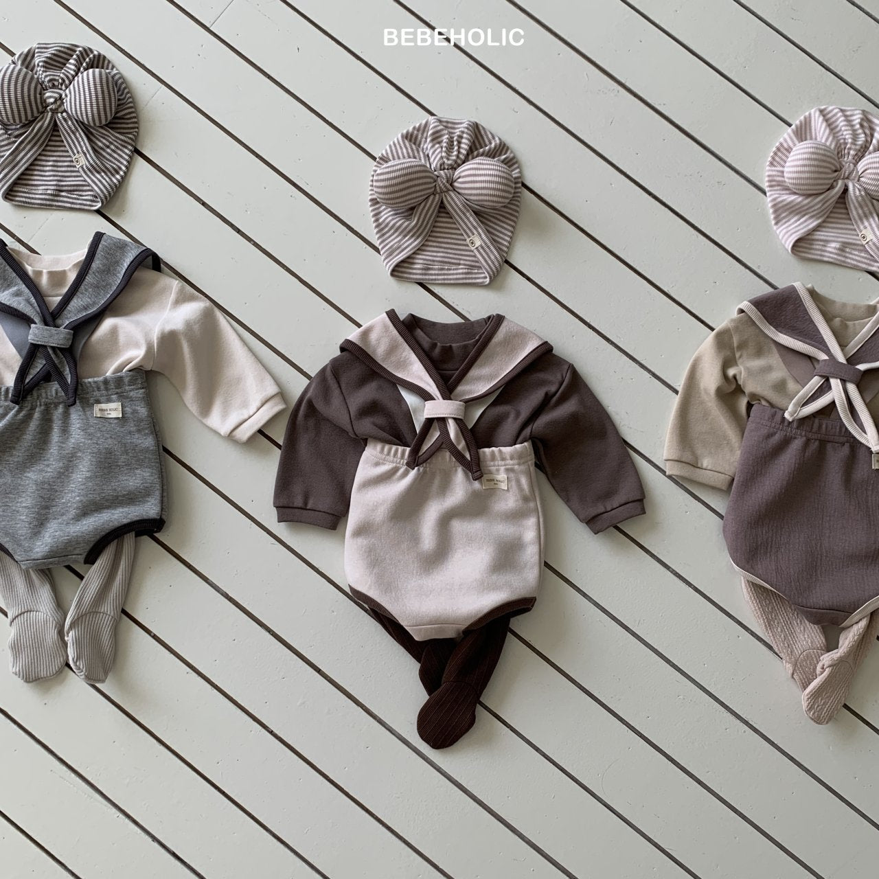 ［bebe holic］Honey scarf set
