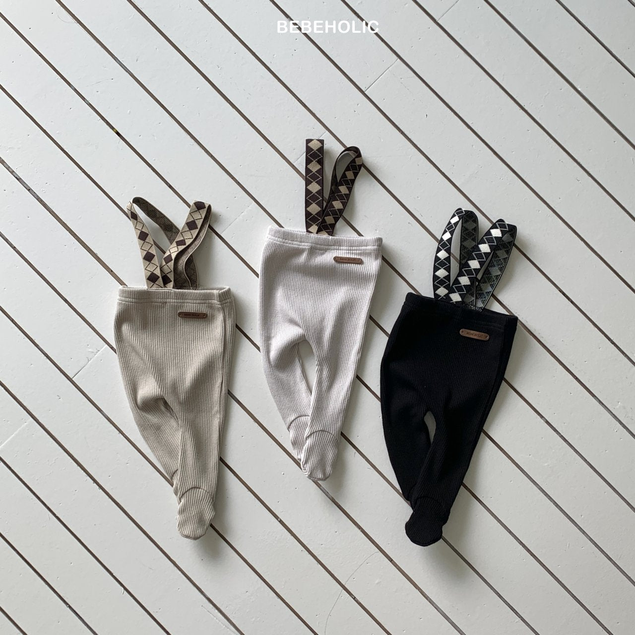 ［bebe holic］Dia suspender tights