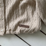 ［bebe holic］Sage eyelet hoodie