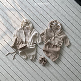［bebe holic］Sage eyelet hoodie