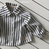 ［bebe holic］Paul raglan stripe shirt
