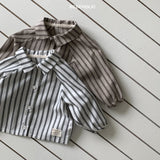 ［bebe holic］Paul raglan stripe shirt