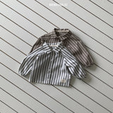 ［bebe holic］Paul raglan stripe shirt