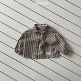 ［bebe holic］Paul raglan stripe shirt