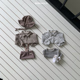 ［bebe holic］Paul raglan stripe shirt
