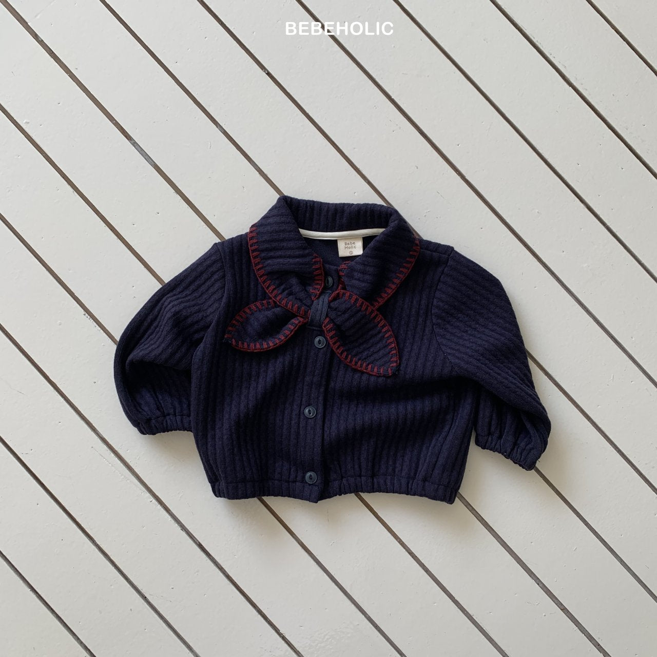 ［bebe holic］Rony collar cardigan