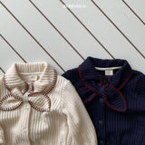 ［bebe holic］Rony collar cardigan