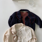 ［bebe holic］Rony collar cardigan