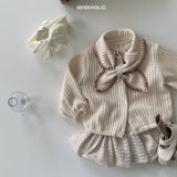 ［bebe holic］Rony collar cardigan