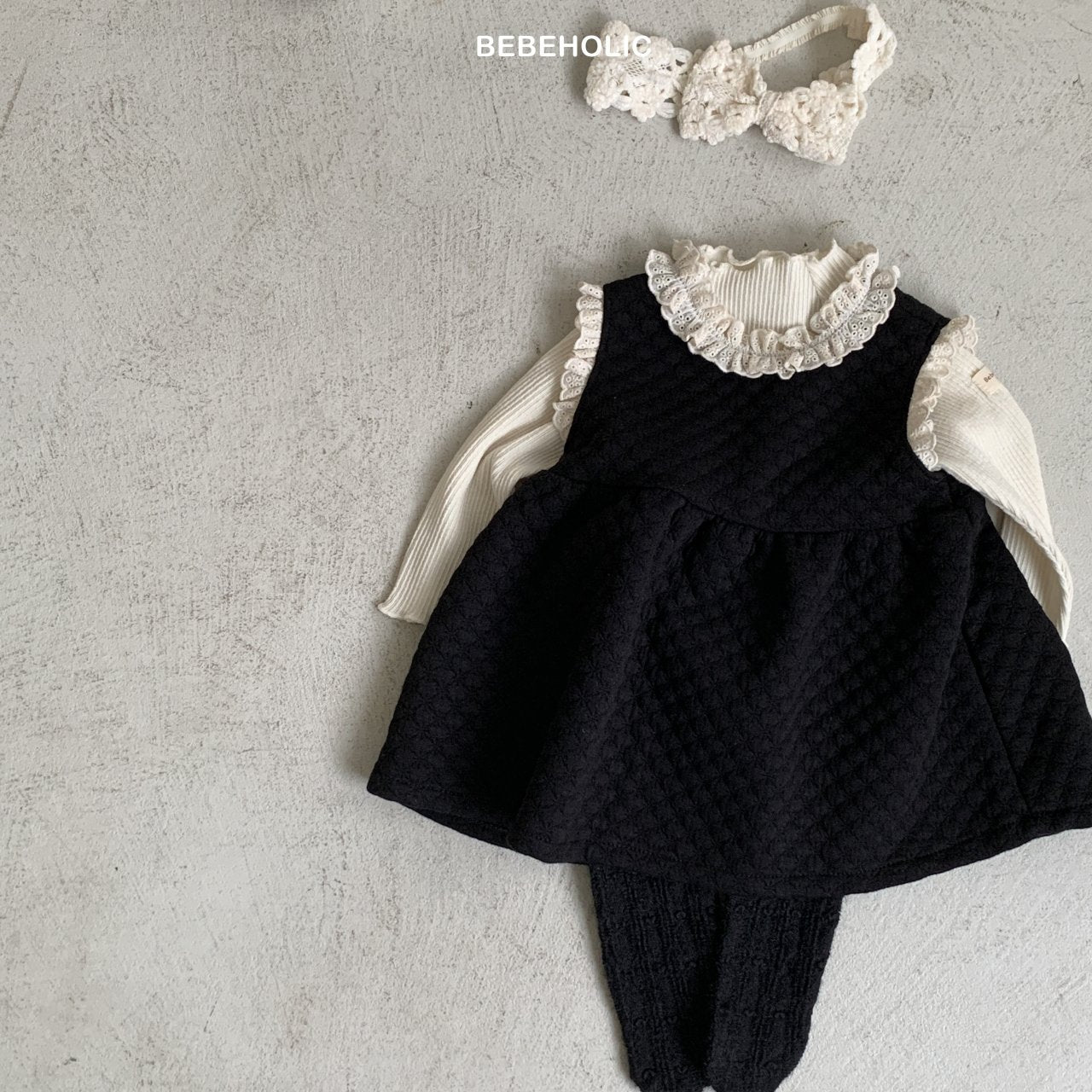 ［bebe holic］Pure lace one-piece