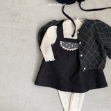 ［bebe holic］Pollin denim one-piece