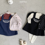 ［bebe holic］Pollin denim one-piece