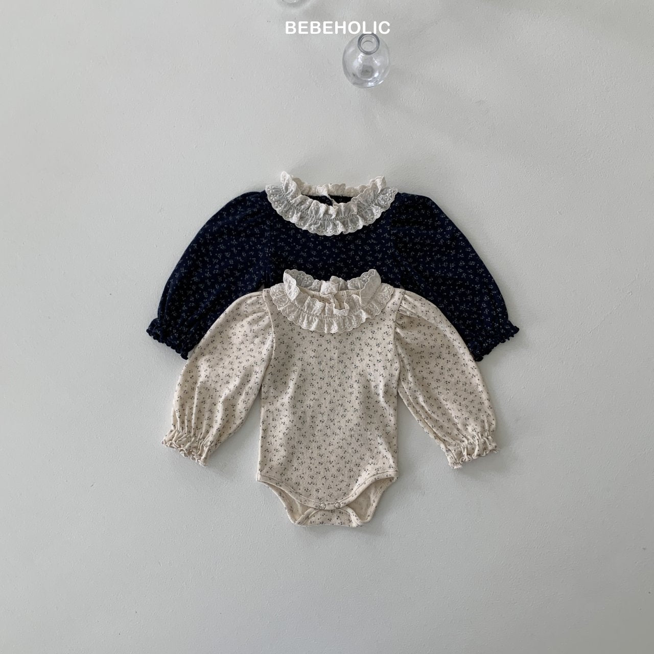 ［bebe holic］Allie flower rompers