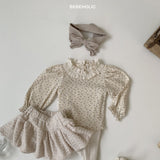 ［bebe holic］Allie flower rompers