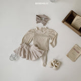［bebe holic］Allie flower rompers
