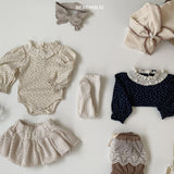 ［bebe holic］Allie flower rompers