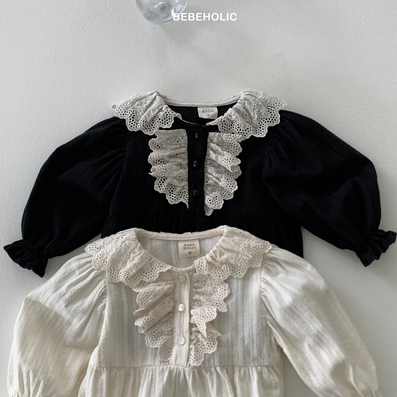 ［bebe holic］Prim lace rompers