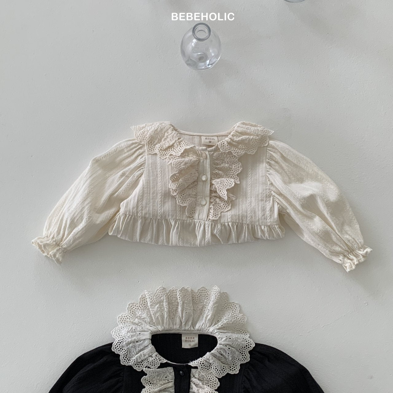 ［bebe holic］Prim lace rompers