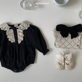 ［bebe holic］Prim lace rompers