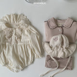 ［bebe holic］Prim lace rompers