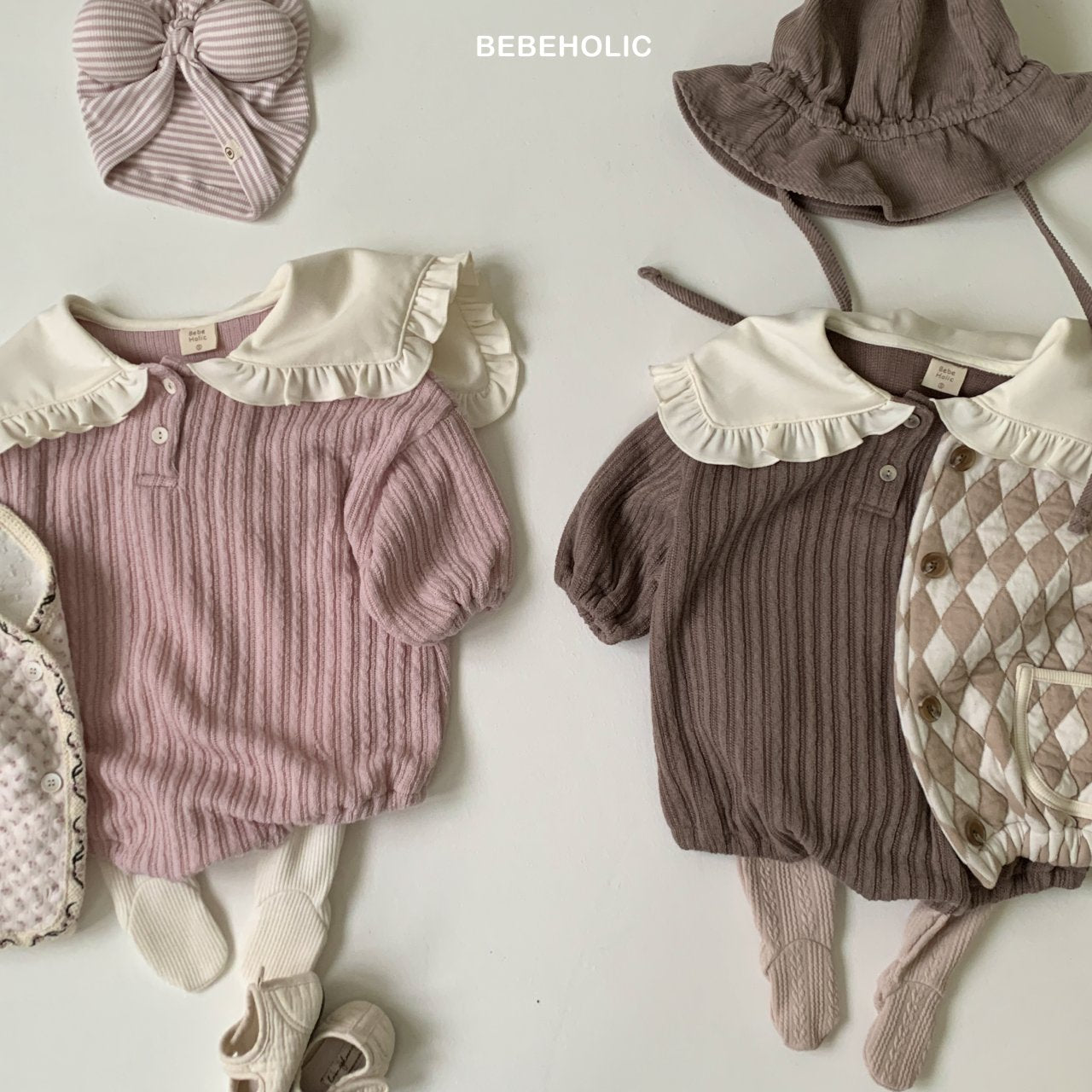 ［bebe holic］Luna lace rompers